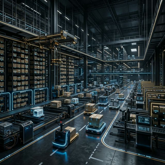 Futuristic Warehouse